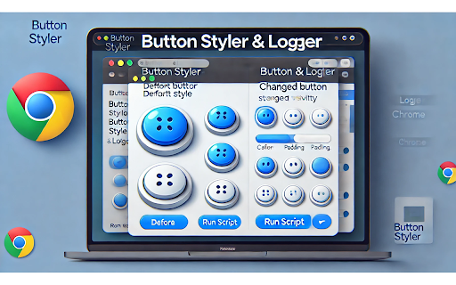 Button Styler & Logger screenshot 1