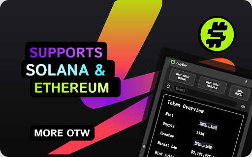 BuyBar - Token Tool screenshot 1