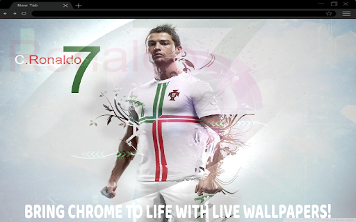 C. Ronaldo CR7 Live Wallpaper screenshot 1