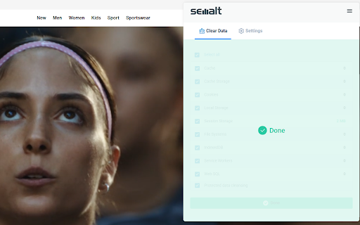 Cache Cleaner by Semalt screenshot 1