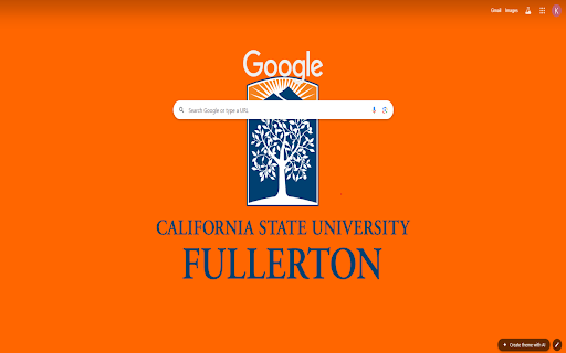 Cal State Fullerton Theme screenshot 1
