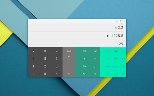 Calculator screenshot 1