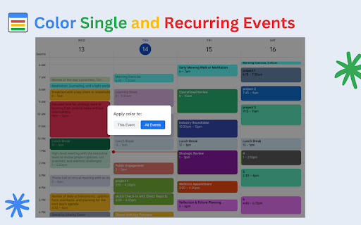 Calendar Color screenshot 1