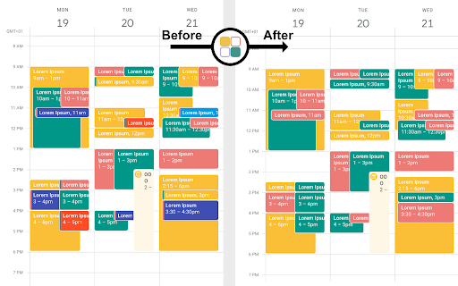 Calendar Disable Event Colors screenshot 1