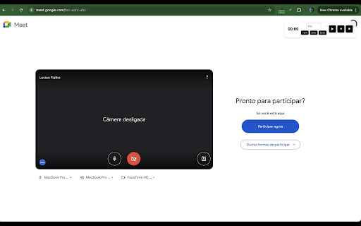 Call Timer for Meet Clone screenshot 1