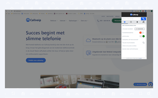 Callvoip Click-to-dial screenshot 1