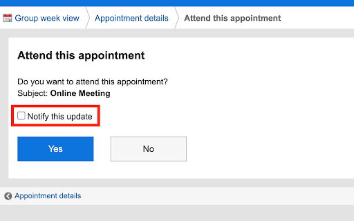 Calmoon for Garoon screenshot 1