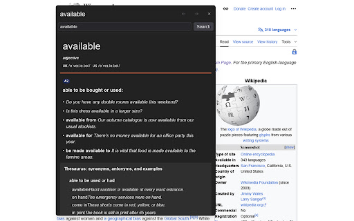 Cambridge Dictionary Pop screenshot 1