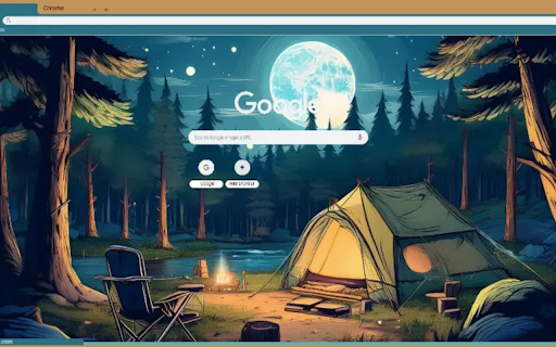 Camping at Night screenshot 1