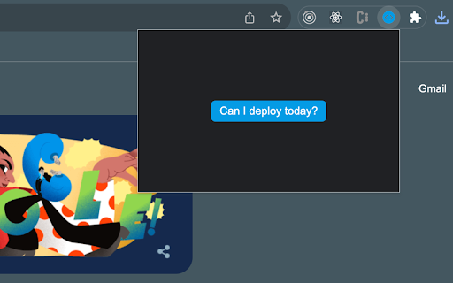 Can I deploy today? screenshot 1
