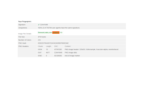Canvas Blocker for Google Chrome™ screenshot 1