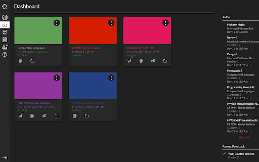 Canvas Dark Mode screenshot 1