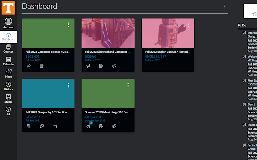 Canvas: Darkmode screenshot 1