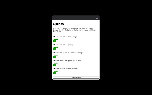 Canvas To Do List screenshot 1