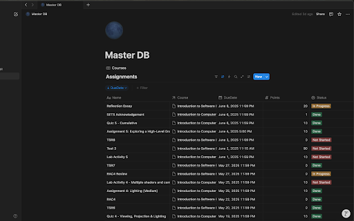 Canvas to Notion screenshot 1