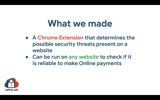 CapitalSafe screenshot 1