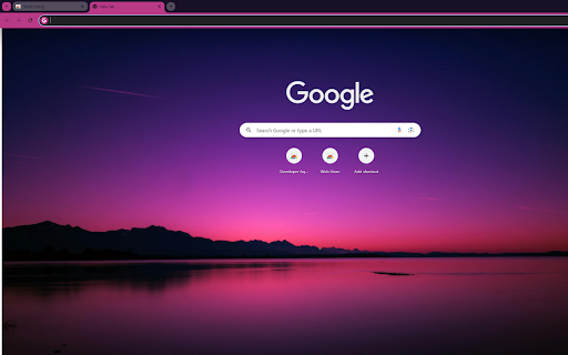 captures a stunning purple sunset over the ocean screenshot 1