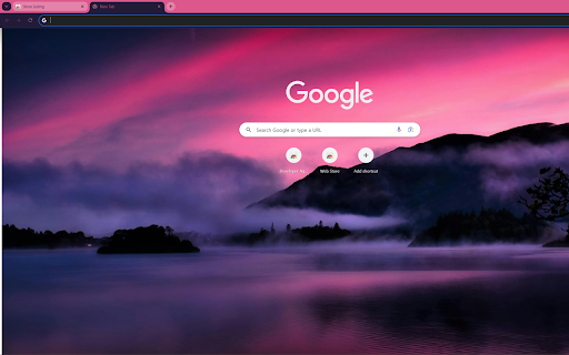 captures a stunning sunset sky beside a tranquil lake screenshot 1