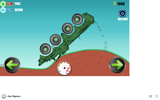 Car Physics Game in Browser - Free & Offline available screenshot 1