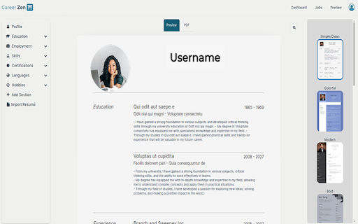 CareerZen Connector screenshot 1