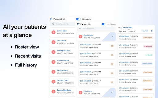 CarePilot Medical CoPilot - Chrome Extension screenshot 1