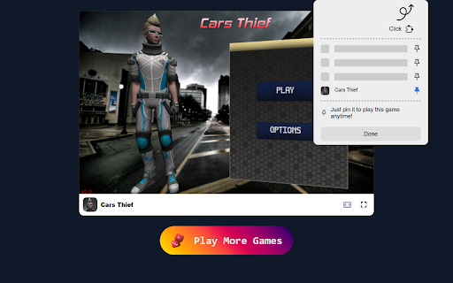 Cars Thief Game - Master High-Speed Escapes and Outwit the Police! screenshot 1