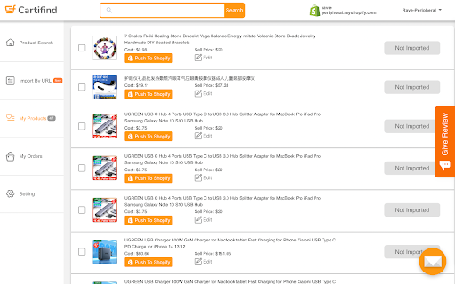 Cartifind Importer screenshot 1