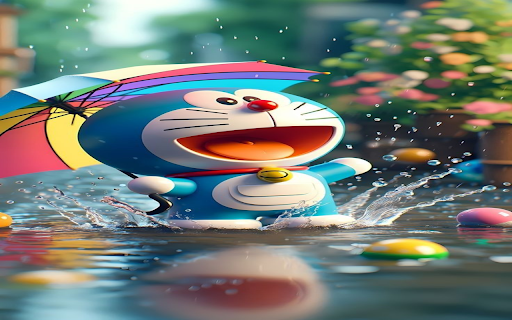 Cartoon character wallpaper screenshot 1