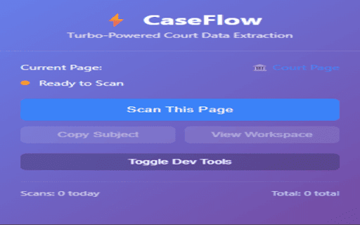 CaseFlow screenshot 1
