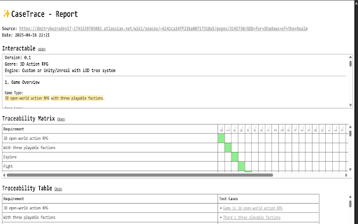 CaseTrace screenshot 1