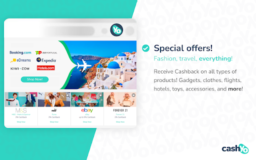 cashyo.com - Cashback, Coupons and Rewards screenshot 1