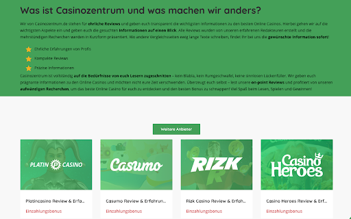 Casinozentrum screenshot 1