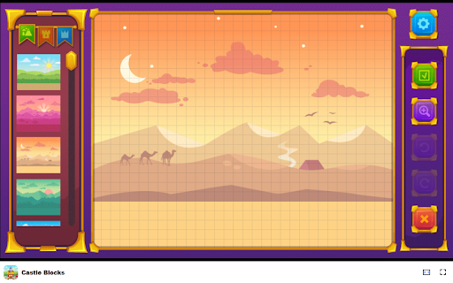 Castle Blocks Game - Build your dream castle! screenshot 1