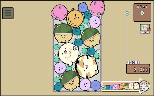 Cats Drop Game screenshot 1