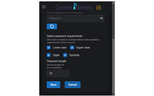 Center Identity screenshot 1