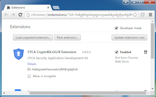 CFCA CryptoKit.GGJX Extension screenshot 1