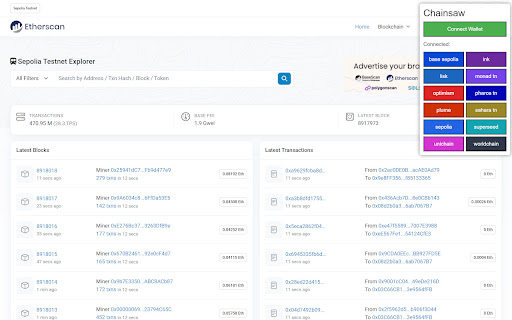 Chainsaw screenshot 1