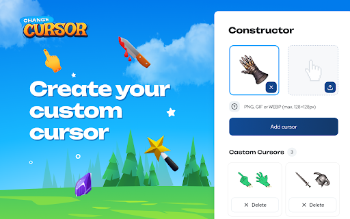 Change Cursor - Custom Cursor for Chrome screenshot 1