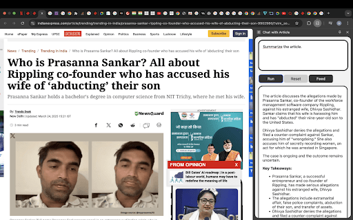 Chat with Article screenshot 1