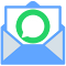ChatGPT AI for WhatsApp messages by MailMagic logo