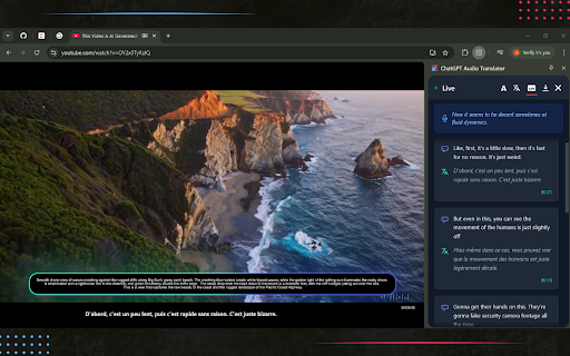 ChatGPT Audio Translator screenshot 1