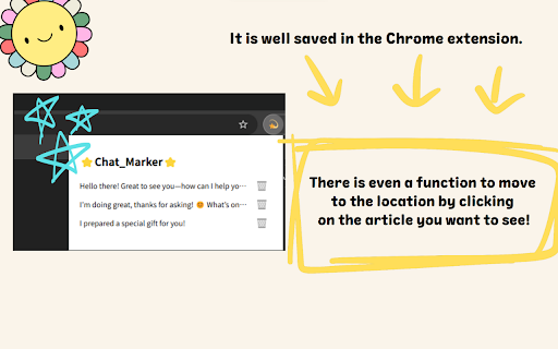 ChatGPT Bookmark screenshot 1