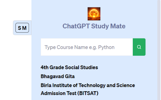 ChatGPT Study Mate screenshot 1