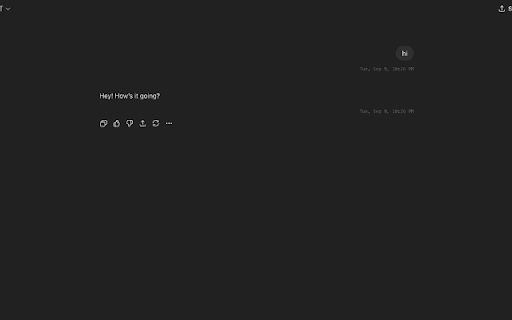 ChatGPT Timestamp screenshot 1