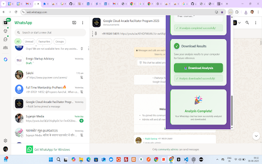 ChatInsight screenshot 1
