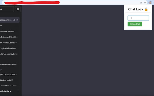 ChatLock GPT screenshot 1