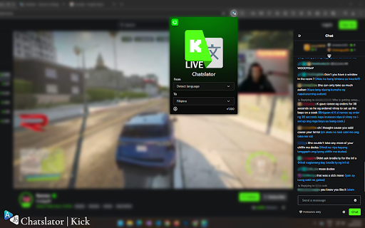 Chatslator: Livestream Chat Translator screenshot 1