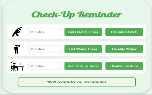 Check-Up Reminder screenshot 1