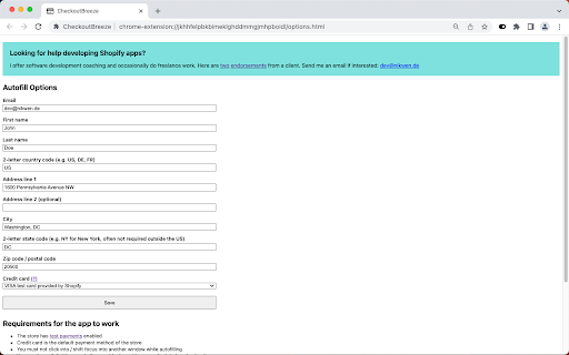 CheckoutBreeze screenshot 1