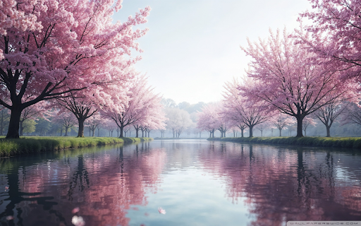Cherry Blossom Lake screenshot 1